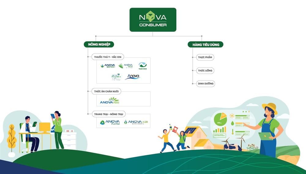  Mô hình thương hiệu Nova Consumer Group 