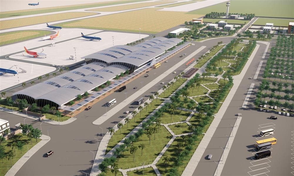 Sân bay Phan Thiết - Hạng mục hạ tầng trọng điểm của Bình Thuận đang được triển khai xây dựng