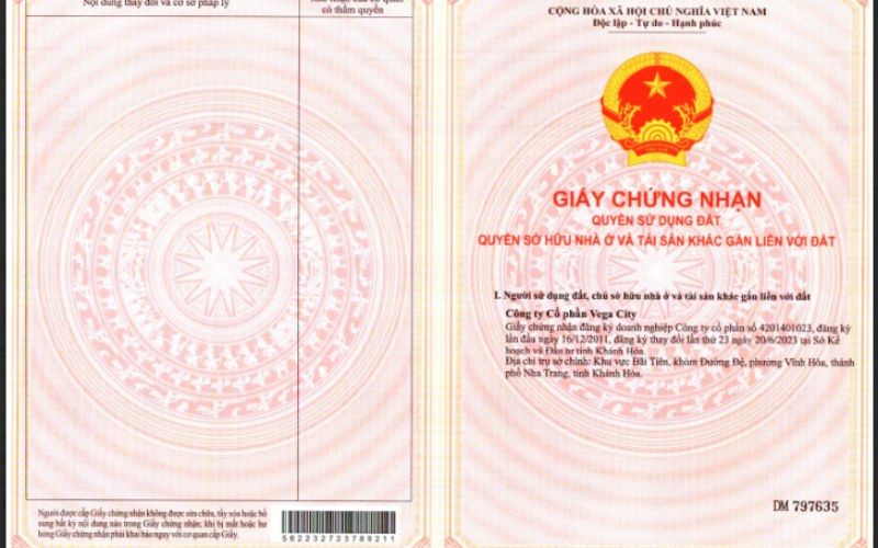 Thủ tục pháp lý dự án Libera Nha Trang 10